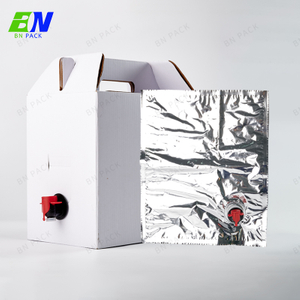 Emballage liquide Sac de vin dans la boîte 1L 2L 3L Sac de jus dans la boîte