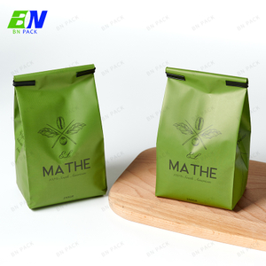 Sac de café Emballage compostable Sac de café recyclable Emballage de café avec valve