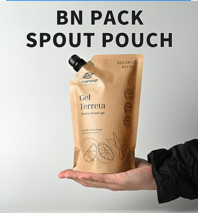 Sachets à bec verseur écologiques : solutions d'emballage durables